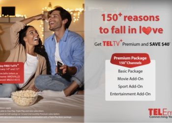 TelEm Group tiene más de 150 razones para que te enamores de TelTV+ en el Día de San Valentín