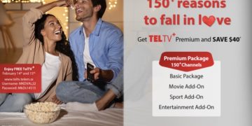 TelEm Group tiene más de 150 razones para que te enamores de TelTV+ en el Día de San Valentín