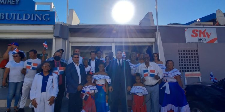 La comunidad Dominicana en Sint Maarten festeja 178 años de Independencia