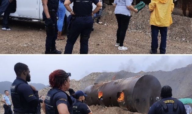 Destruyen Drogas confiscadas