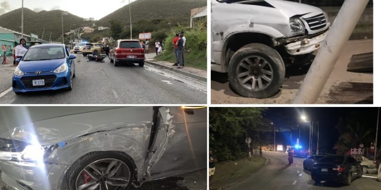 Reportes de los accidentes graves de tráfico ocurridos en los últimos días