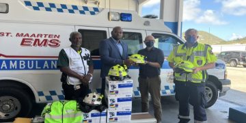 El Departamento de Ambulancias del Ministerio de Salud Pública,  Desarrollo Social y Trabajo reciben donaciones de la Fundación Björn Steiger