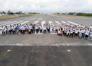 El Aeropuerto Internacional Princess Juliana inicia la 1ra carrera de pista