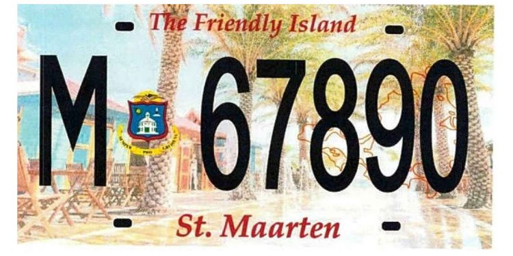 Las matrículas (placas) 2022 llegaron a la Isla