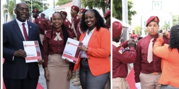 Island Gems arregla los rieles de la cabaña de observación de aves de Little Bay Pond