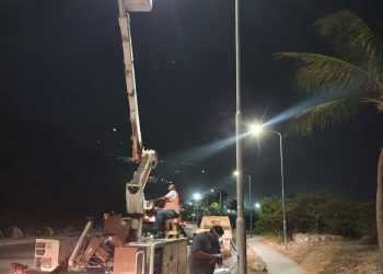 GEBE inicia programa de mantenimiento de alumbrado público: Zona 1 en proceso