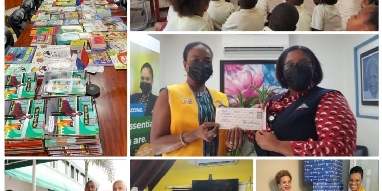 El Club de Leones de Sint Maarten promueve el proyecto de alfabetización “Readers Make Great Leaders”