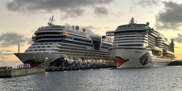 Las llegadas de cruceros al PSG cerca de 500.000 en los primeros ocho meses. Supera el período de pronóstico