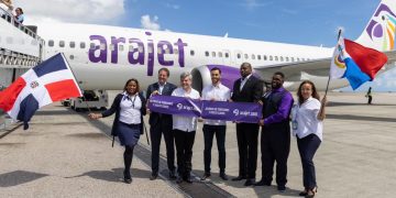 El Aeropuerto Internacional Princess Juliana da la bienvenida a Arajet Airlines