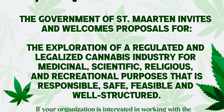 Solicitud de propuesta (RFP) lanzada para el estudio sobre la legalización del cannabis en St. Maarten