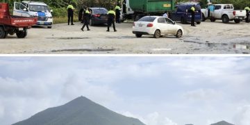 Controles realizados en vía Nisbeth Road el 27 de octubre de 2022