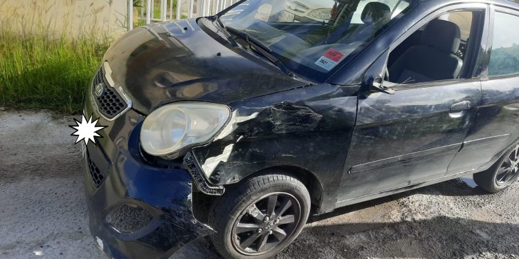 Accidente de moto en Sucker Garden