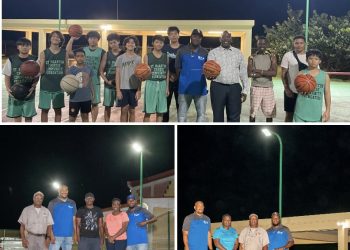 Fueron reparadas las luces exteriores en Melford Hazel Sport Complex