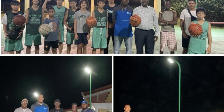 Fueron reparadas las luces exteriores en Melford Hazel Sport Complex