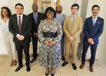 La Ministra Richardson da la bienvenida a UNOPS de regreso a Sint Maarten