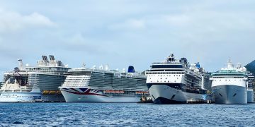 Destination dió la bienvenida a 30,349 pasajeros y tripulantes el martes. Arvia, Símbolo del Optimismo realiza Recalada Inaugural