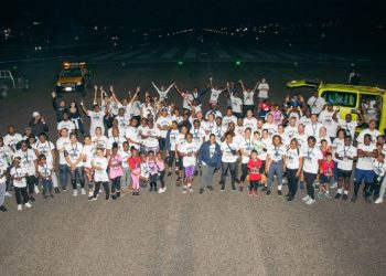 Más de 119 corredores y caminantes participaron en el segundo emprendimiento de este tipo