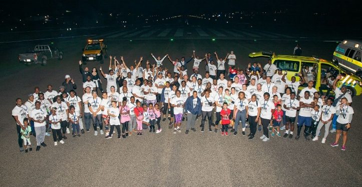 Más de 119 corredores y caminantes participaron en el segundo emprendimiento de este tipo