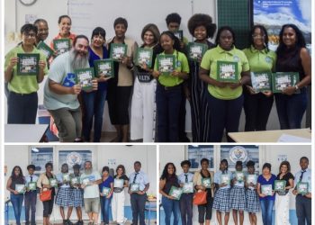 Island Gems dona copias de ‘Stories of St. Martin’ a las escuelas