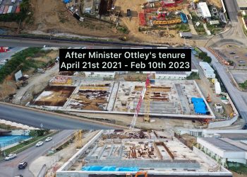 Secretario Ottley; Más hechos durante mi mandato en el nuevo hospital que los cinco años anteriores combinados