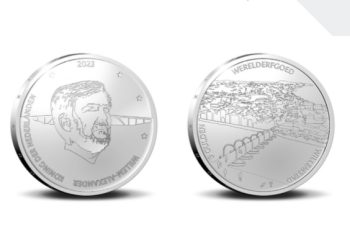 La moneda conmemorativa del patrimonio mundial de Willemstad