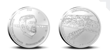 La moneda conmemorativa del patrimonio mundial de Willemstad