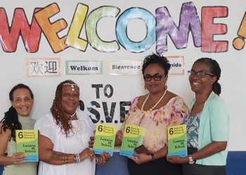 St. Maarten Academy PSVE recibe los nuevos 6 Poems / 6 Poèmes / 6 Poemas de Lasana M. Sekou