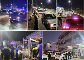 La policía Continúa haciendo controles