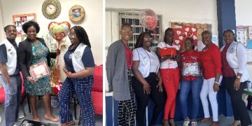 St. Maarten South Omega Leo Club compartió “Sweet Love” para el Día de San Valentín