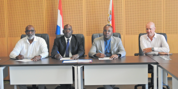 El sistema de tratamiento de aguas residuales en Leonald Conner School completamente reparado a través del Fondo Fiduciario de Sint Maarten