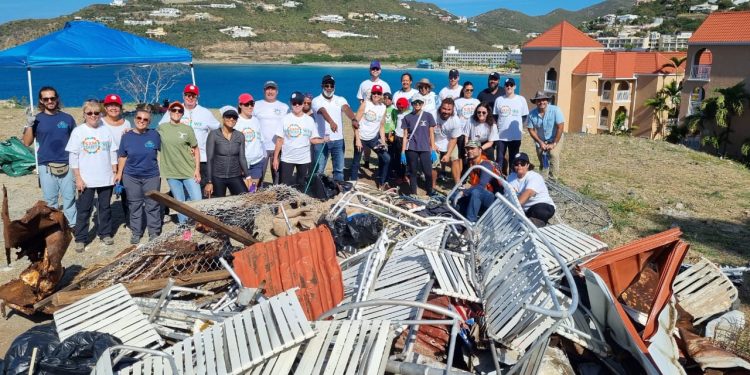 Restauración del hábitat del pelícano pardo del Caribe con SXM DOET