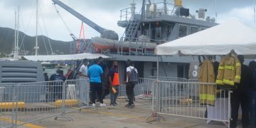 El día de reclutamiento de la Guardia Costera