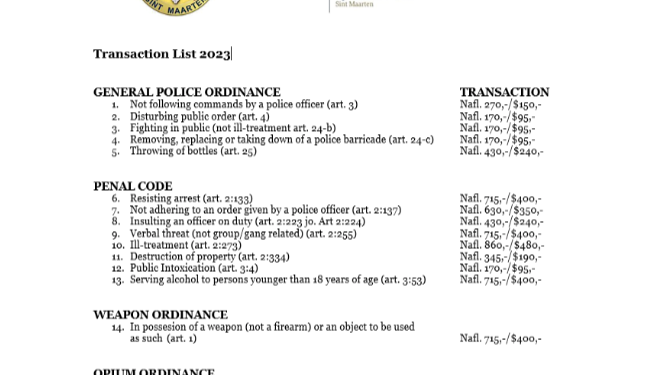 El KPSM advierte al público contra cometer delitos durante la temporada de carnaval