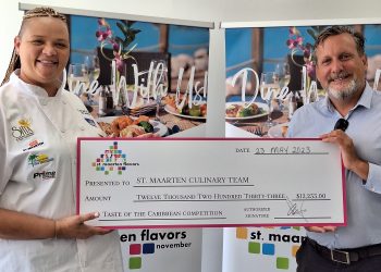 St. Maarten Flavours 2022, recauda más de $12,000 para que el equipo de talentos culinarios de St. Maarten compita en Taste of the Caribbean en Miami en 2023