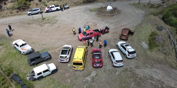 Operación de rescate para un excursionista arrastrado al mar en Venus Bay en St. Eustatius