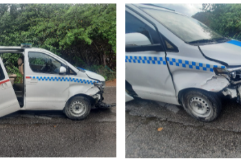 Oficiales de policía heridos en persecución de ladrones en Sucker-garden Road