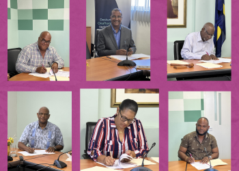 Partes de CGOA Curaçao firman dos convenios