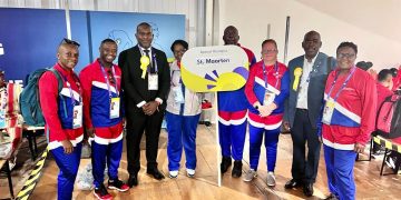 El Gobernador de Sint Maarten visita los Juegos Mundiales Olímpicos Especiales 2023 en Berlín