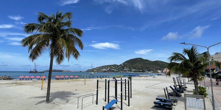 Inauguración del parque deportivo en el Boardwalk