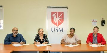 THE UNIVERSITY OF ST. MARTIN, UNIVERSITY OF ARUBA, UNIVERSITY OF CURAÇAO, INSTITUTO PEDAGOGICO ARUBANO Caribbean Institutions Sign MOUs for Higher Education