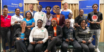 Rotary Sunset honra a ocho grupos juveniles con el premio a la excelencia en el servicio juvenil