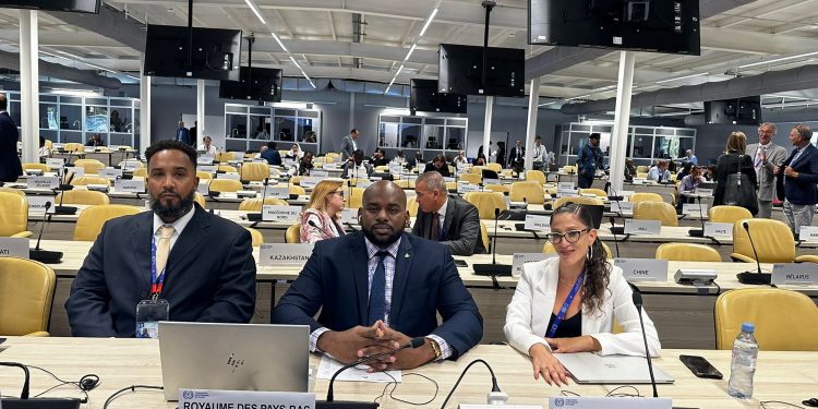 El Ministro de VSA Omar Ottley Representa al Gobierno de St. Maarten en la 111ª Conferencia Internacional en Ginebra