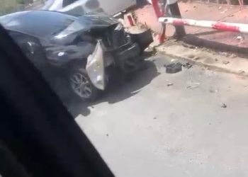 Accidente cerca del puente Prince Bernard