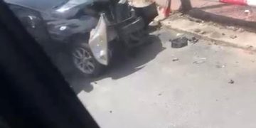 Accidente cerca del puente Prince Bernard