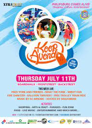 Koop Avond regresa a Philipsburg, St. Maarten, Cultural Comercio y Diversión Familiar