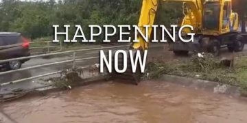 Ministerio de VROMI Ocupado limpiando las calles