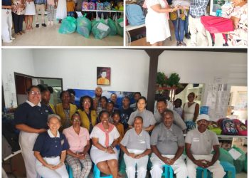 La Ministra Richardson se une a la Fundación Tzu Chi para proporcionar mochilas y útiles escolares a los estudiantes necesitados