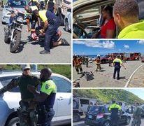 Un exitoso simulacro de emergencia demuestra la preparación de los socorristas de Sint Maarten