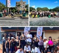 Flow Wellness Boutique Trah Run recogió 1,012 libras de basura