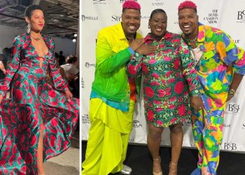 STB apoya a la diseñadora de moda local Zillah Duzon Hazel en la promoción del destino/economía naranja en el desfile de moda The Bomb en la ciudad de Nueva York